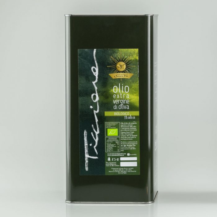 Olio Extra Vergine Bio Ticciara - Chiaramonte Gulfi